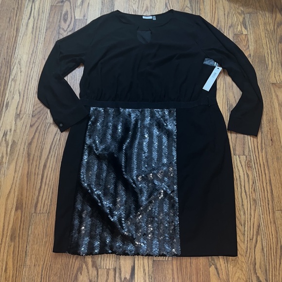 DKNYC BLACK Cocktail Dress size 18W - Picture 2 of 3
